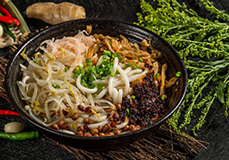 米粉+牛頭牌紅蔥醬